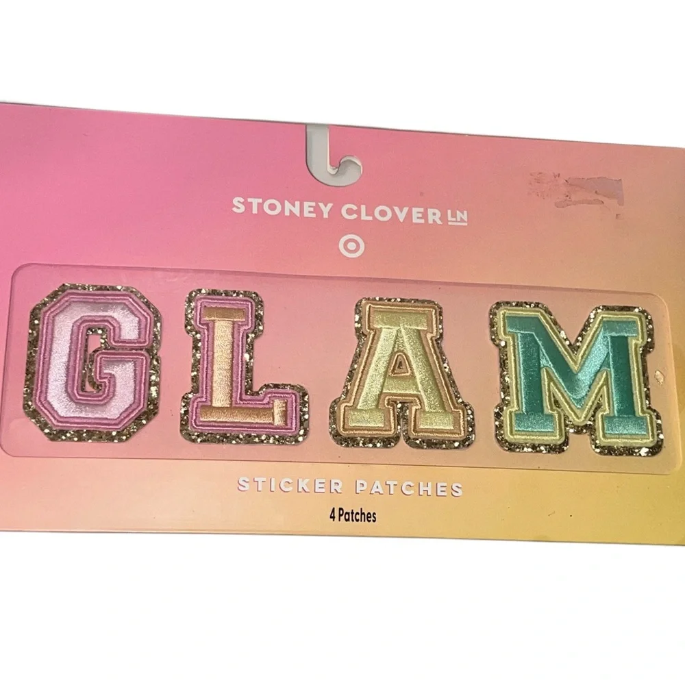 Stoney Clover Lane Multicolor GLAM Sticker Patches